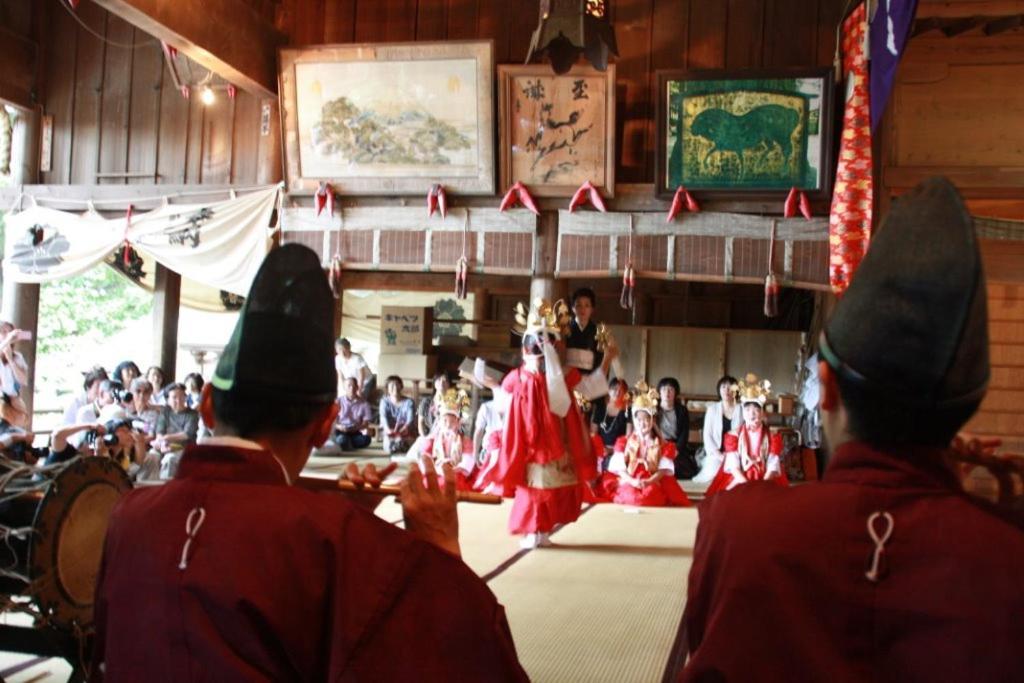 御師の家　梅谷（Umeya） Villa Fujikawaguchiko Luaran gambar